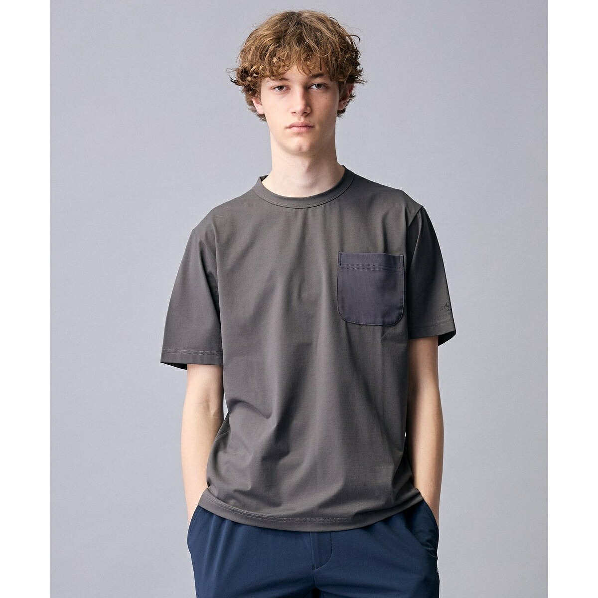 【太陽光熱をコントロールする高機能素材】SOLAMENT ベア天竺Tシャツ／ジョセフアブード（JOSEPH ABBOUD）｜丸井（マルイ）店