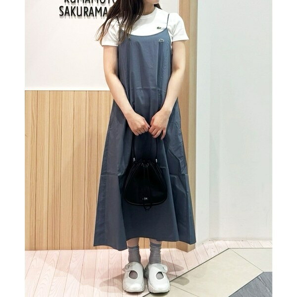 ストレッチタイプライターキャミドレス / キャミワンピース/ラコステ(LACOSTE)|丸井(マルイ)店