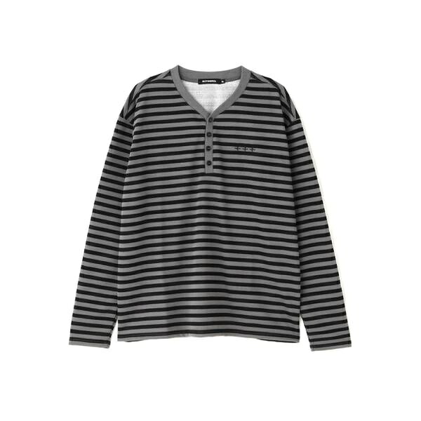 NOT4NERD／ノットフォーナード／Broken Wings Henley Neck Long S／エルエイチピー（LHP）｜丸井（マルイ）店