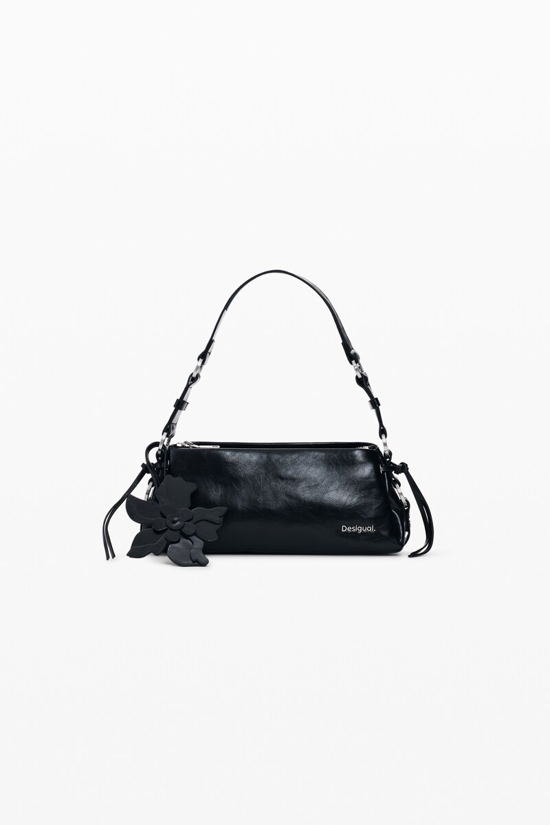 【2WAY】フラワーモチーフ付きレザー調バッグ 2026aw 新作/デシグアル(Desigual)|丸井(マルイ)店