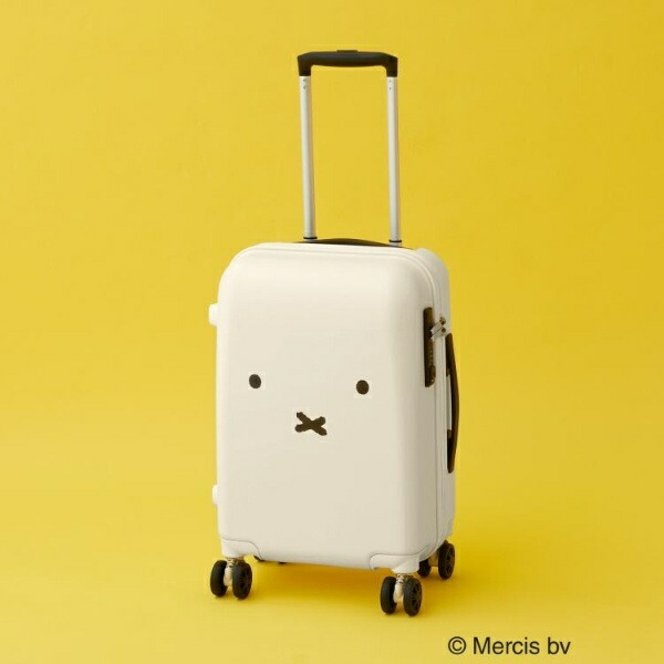 ◆【miffy】フェイスポイントスーツケース【機内持ち込み可能】/オペークドットクリップ(OPAQUE.CLIP)|丸井(マルイ)店