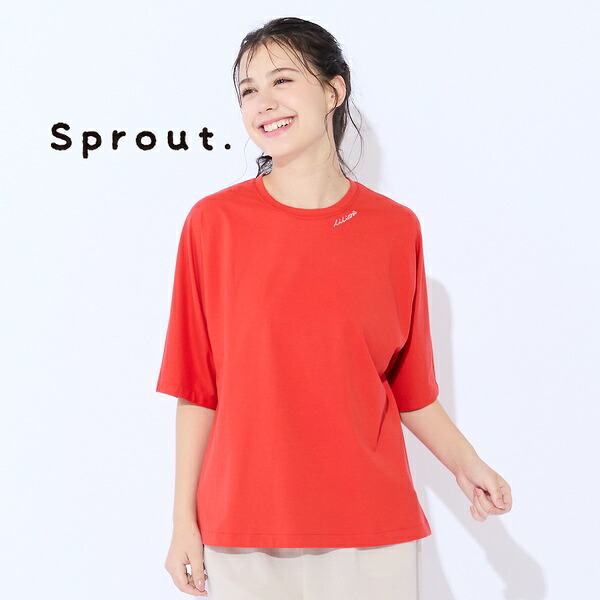【M～4L】紫外線防止・接触冷感ビジューロゴTシャツ／リリアンビューティ（Liliane Burty）｜丸井（マルイ）店