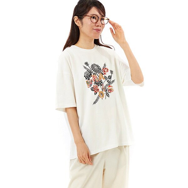 フラワーロゴTシャツ/フラボア(FRAPBOIS)|丸井(マルイ)店