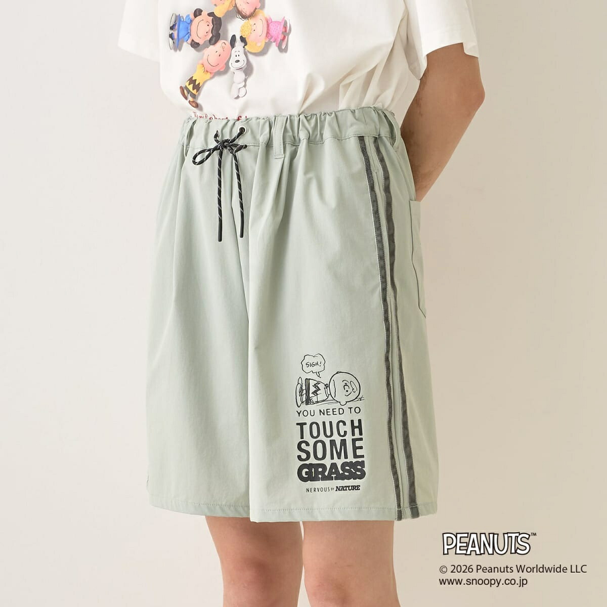 【PEANUTS】【機能素材】サイドラインショートパンツ／ポンポネットジュニア（pom ponette junior）｜丸井（マルイ）店 8,833円