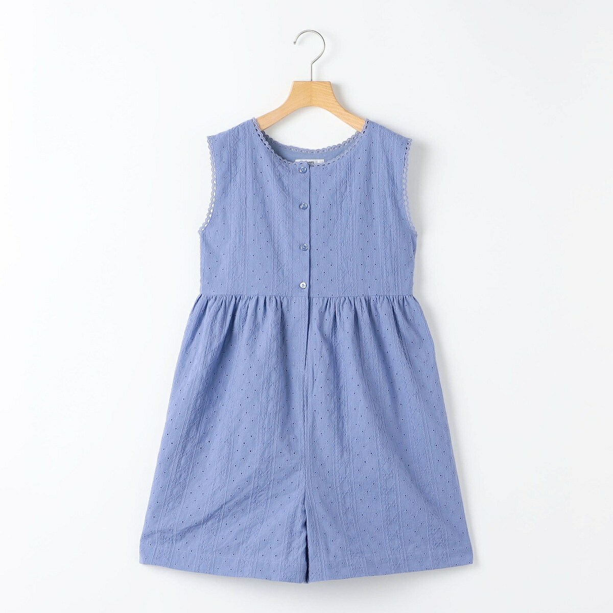 SHIPS KIDS:140～150cm / エンブロイダリー サロペット／シップス（SHIPS）｜丸井（マルイ）店