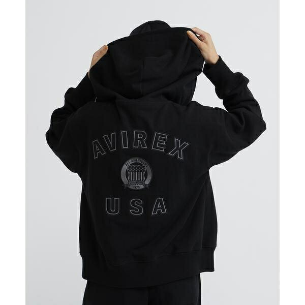 SIGNATURE VARSITY LOGO ZIP PARKA／アヴィレックス（AVIREX）｜丸井（マルイ）店