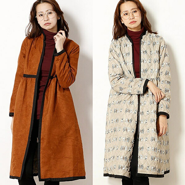 楽天市場 ｍ スタンドカラーリバーシブルコート イーハイフンワールドギャラリー E Hyphen World Gallery 丸井 マルイ 楽天市場店