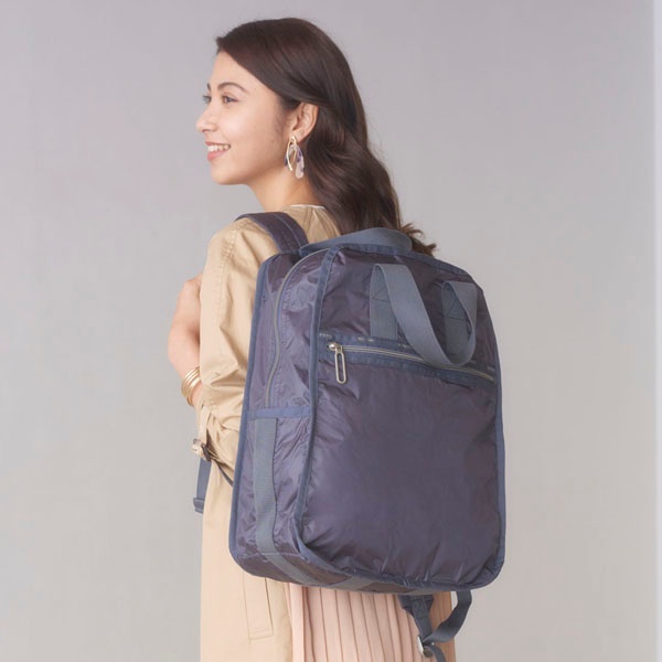 【人気スタイリスト大草直子さん着用商品】CR URBAN BACKPACK/シャドウＣ／レスポートサック（LeSportsac）