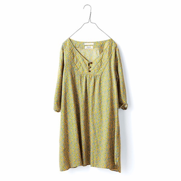 楽天市場 サニークラウズ feat shuttle notes レトロな花柄チュニック フェリシモ サニークラウズ Sunny Clouds 丸井 マルイ 楽天市場店