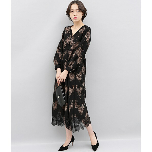 楽天市場 レースマキシワンピース アダム エ ロペ レディース Adam Et Rope 丸井 マルイ 楽天市場店