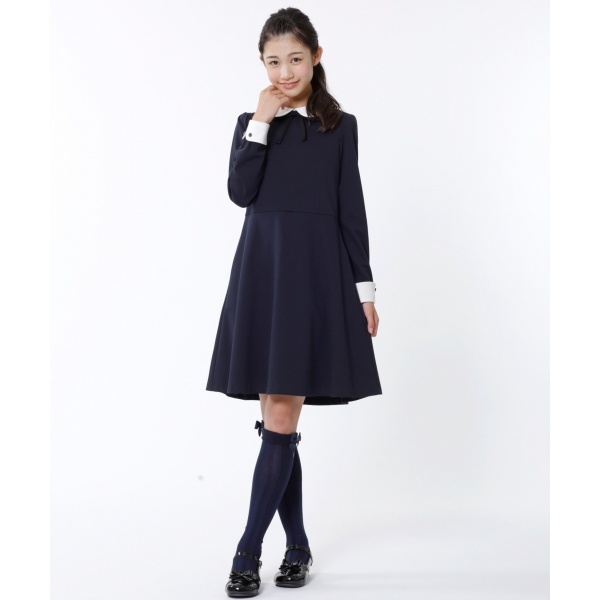 KUMIKYOKU PURETE 女の子用ダッフルコート、グレー TM - キッズ服