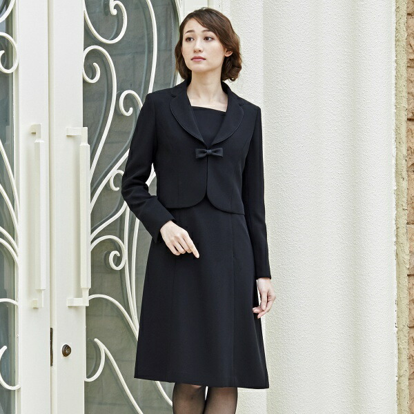 楽天市場 ブラックフォーマル リボン付きテーラードjk前開きツーピース風opアンサンブル 喪服 礼服 卒業式 ソリテール 丸井 マルイ 楽天市場店 楽天市場 ブラックフォーマル リボン付きテーラードjk前開きツーピース風opアンサンブル 喪服 礼服 卒業式 ソリテール 丸井 マルイ 楽天市場店