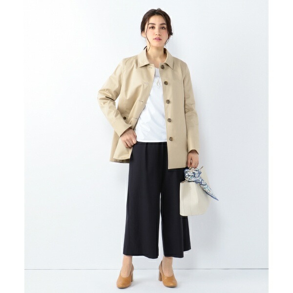 楽天市場 ギザコーマツイル ショート丈ステンカラーコート ジェイ プレス レディース L ｊ ｐｒｅｓｓ ｌａｄｉｅｓ ｌ 丸井 マルイ 楽天市場店