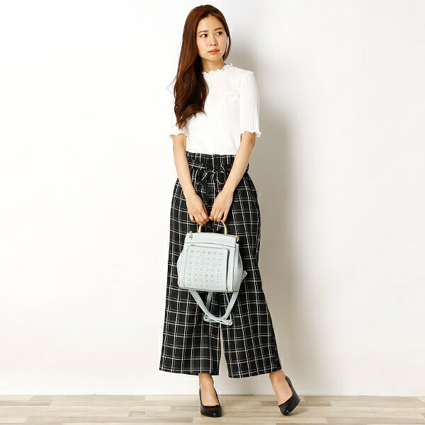 楽天市場 雑誌掲載 パンチング合皮リュック マジェスティックレゴン バッグ ウォレット Majestic Legon 丸井 マルイ 楽天市場店