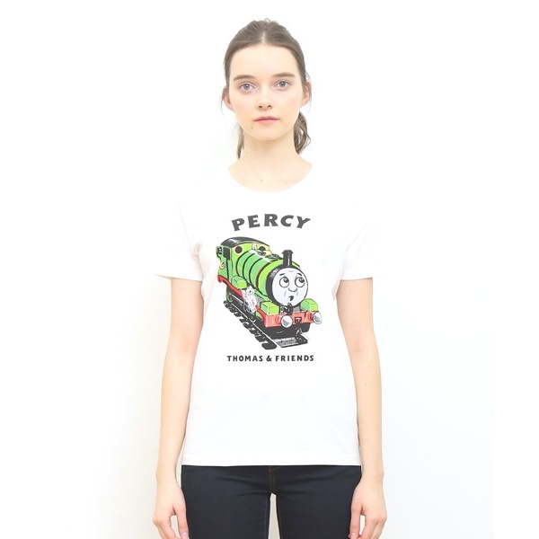 楽天市場 ユニセックス きかんしゃトーマスtシャツ スモールパーシー グラニフ Graniph 丸井 マルイ 楽天市場店