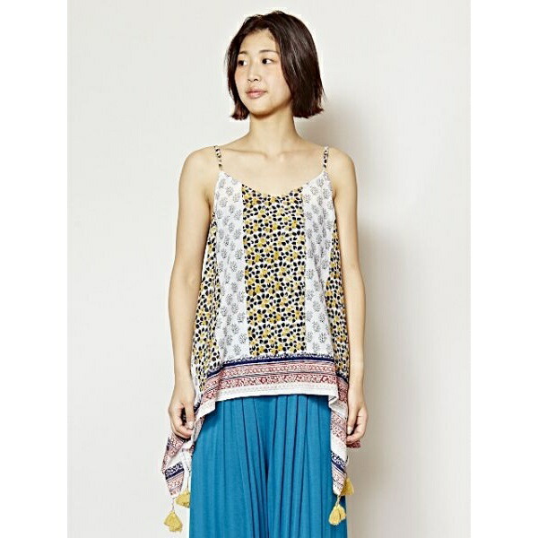 格安店 チャイハネ Amina カシミール刺繍キャミソール staronegypt.com.eg
