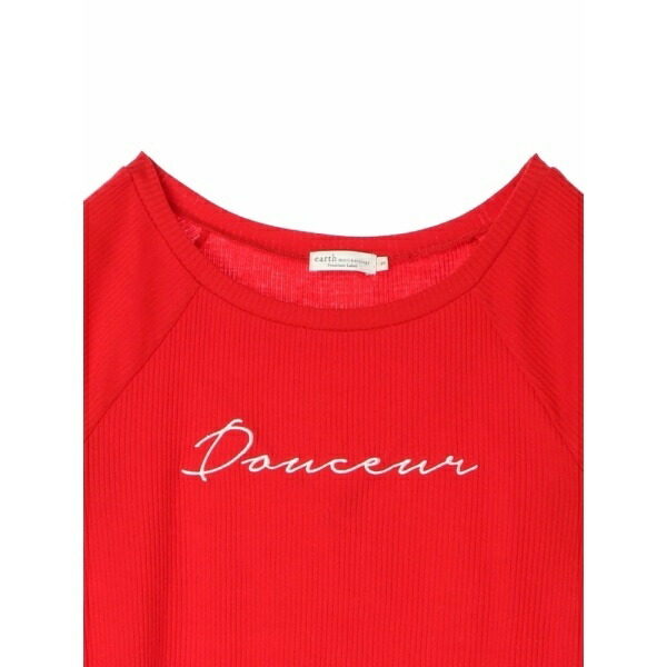 楽天市場 アースミュージックアンドエコロジー ロゴ刺繍テレコプルオーバー アースミュージック エコロジー Earth Music Ecology 丸井 マルイ 楽天市場店