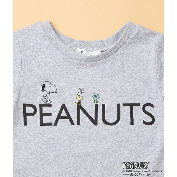 楽天市場 Rope Picnic Kids Peanuts Snoopy ロゴ 刺繍tシャツ ロペピクニック Rope Picnic 丸井 マルイ 楽天市場店