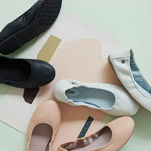 フラットバレエシューズ ANNA BALLET／ミネトンカ（MINNETONKA）