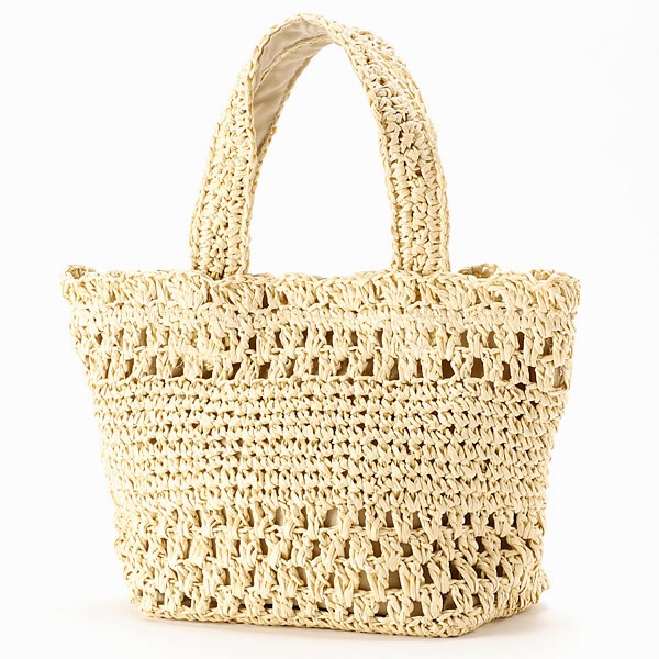 楽天市場 レディスバッグ 柄編みペーパートート イーブスサプライ レディース Yevs Supply 丸井 マルイ 楽天市場店