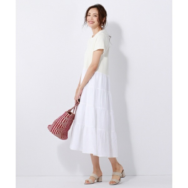 Sale ワンピース ｌｉｂｅｃｏ ｌｉｎ ２０１８夏の一部店舗限定 ２０１８夏の一部店舗限定 ｌｉｂｅｃｏ ｌｉｎｅｎ ワンピース ２３区 ｎｉｊｙｕｓａｎｋｕ 丸井 マルイ 店