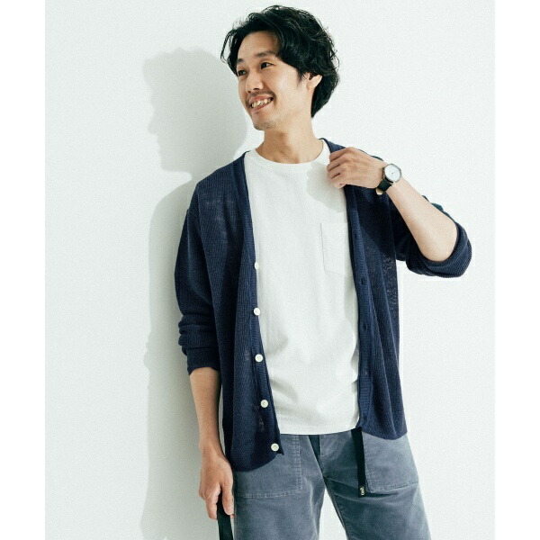 楽天市場 メンズカーディガン リネンカーディガン アーバンリサーチ ドアーズ メンズ Urban Research Doors 丸井 マルイ 楽天市場店