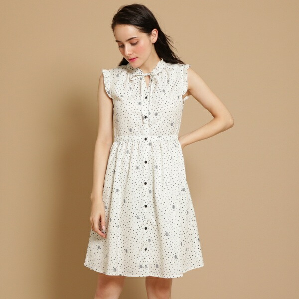 楽天市場 エンブレムドットワンピース アナトリエ Anatelier 丸井 マルイ 楽天市場店