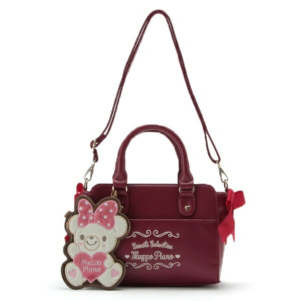 楽天市場 コロンちゃんパスケースつきショルダーバッグ メゾピアノ