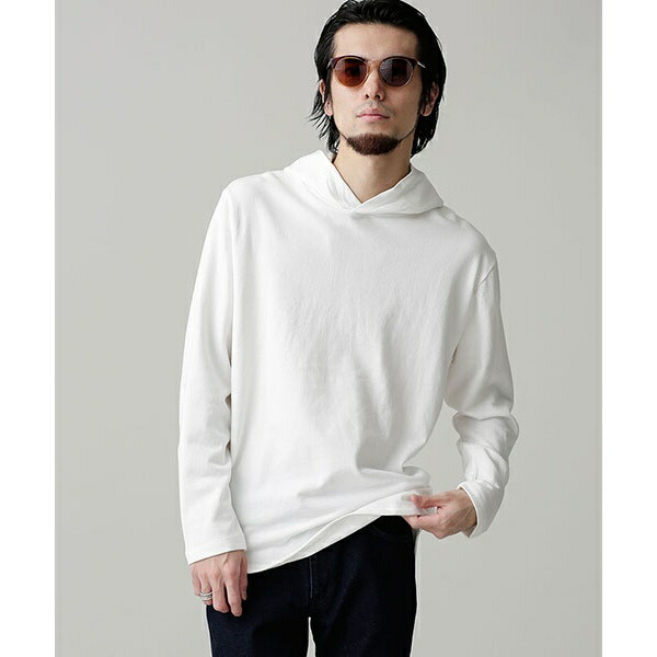 (メンズ) (nano universe) ナノ・ユニバース 【18AW】 バイオフィニッシュラウンドプルパーカー/