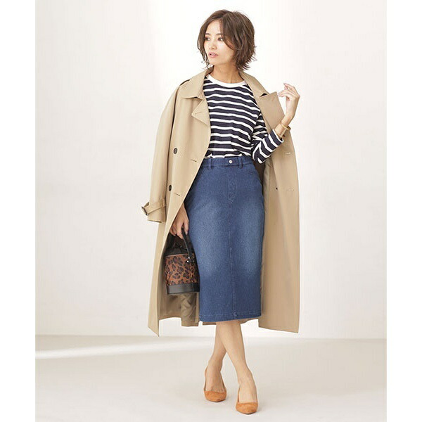 楽天市場 Web限定 デニムストレッチスカート ナノ ユニバース レディース Nano Universe 丸井 マルイ 楽天市場店