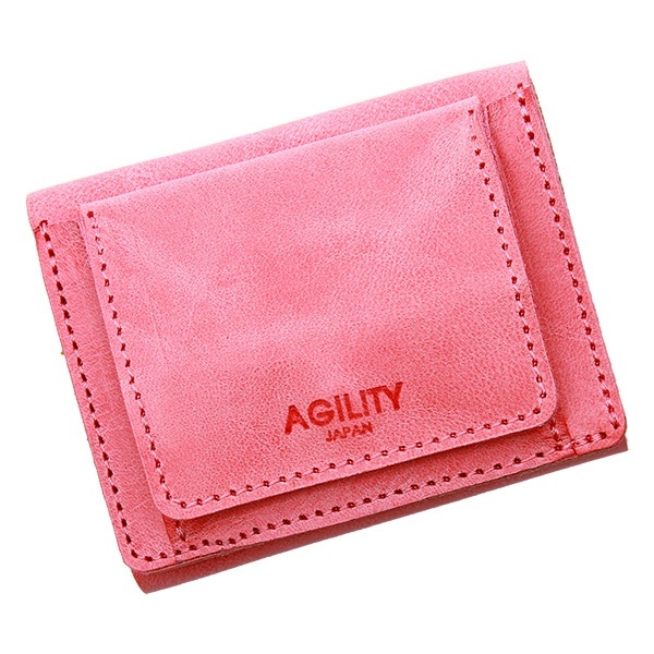 リオン/シビラ(ピンク)【ミニ財布 三つ折財布】／アジリティー アッファ（AGILITY Affa）｜丸井（マルイ）店 7,546円