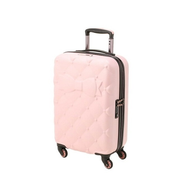 pink bee suitcase