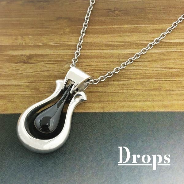 【ﾈｯｸﾚｽ】ティアドロップネックレス／ドロップス（Drops）