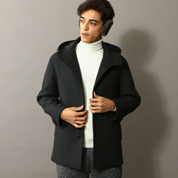 楽天市場 ｂｙ メルトン フード コート ビューティ ユース ユナイテッドアローズ メンズ Beauty Youth 丸井 マルイ 楽天市場店