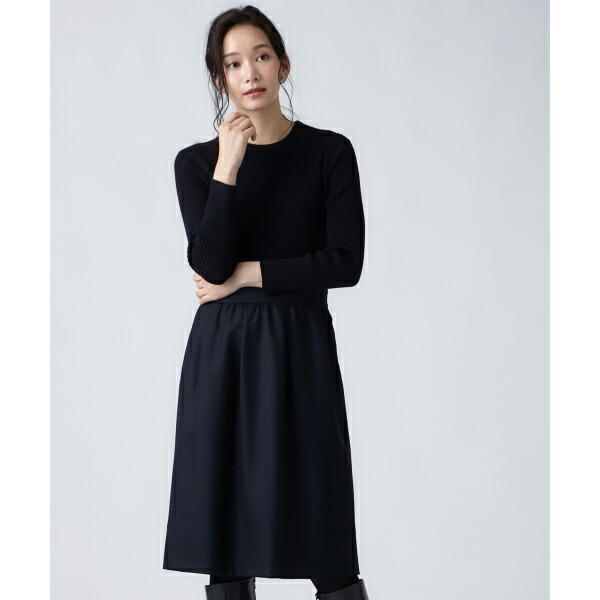 楽天市場 ニットコンビサキソニー ニットワンピース ２３区 ｌ ｎｉｊｙｕｓａｎｋｕ ｌ 丸井 マルイ 楽天市場店