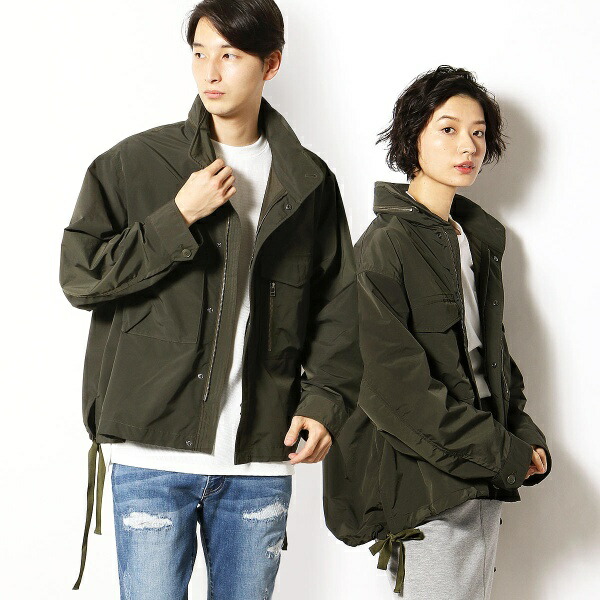 楽天市場 ショート ミリタリーブルゾン パープル イエロー 丸井 マルイ 楽天市場店