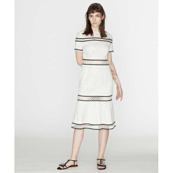 楽天市場 スターモチーフレースワンピース グレースコンチネンタル Grace Continental 丸井 マルイ 楽天市場店