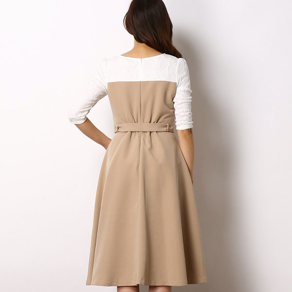 楽天市場 トレンチレースドッキングワンピース パターン フィオナ Pattern Fiona 丸井 マルイ 楽天市場店