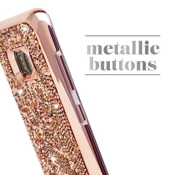 Galaxy S8+相応う入れもの Brilliance-Rose Gold／ケースメイト（Case-Mate） スマートフォン・タブレット-スマートフォン・携帯電話アクセサリー-ケース・カバー