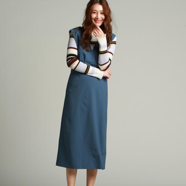 楽天市場 ソフトストレッチワンピース ドロワットロートレアモン Droite Lautreamont 丸井 マルイ 楽天市場店