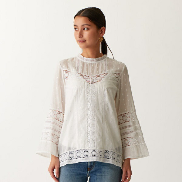 楽天市場 ｎｅ ｑｕｉｔｔｅｚ ｐａｓ ヌキテパ ドットレーストップス エメル リファインズ Emmel Refines 丸井 マルイ 楽天市場店