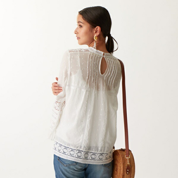 楽天市場 ｎｅ ｑｕｉｔｔｅｚ ｐａｓ ヌキテパ ドットレーストップス エメル リファインズ Emmel Refines 丸井 マルイ 楽天市場店