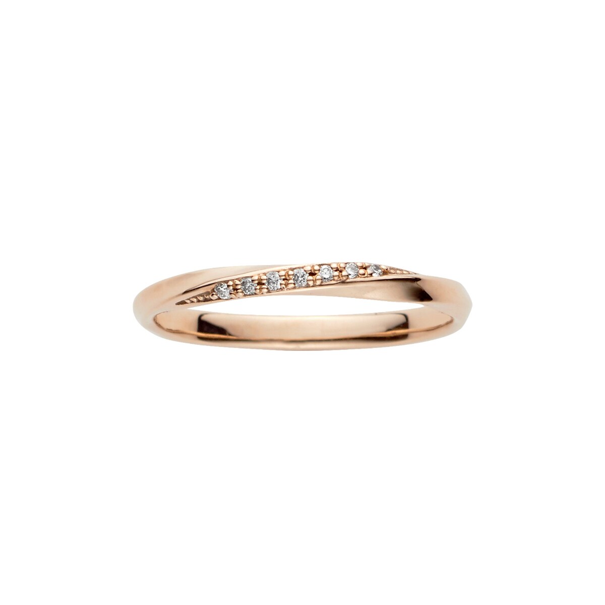 K10PG ダイヤモンド0.03ct リング(#7)／LAH（LAH）｜丸井（マルイ）店
