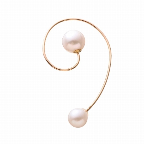 10金2パールスクリューピンピアス／エレノアジュエリー（Elenore Jewelry）