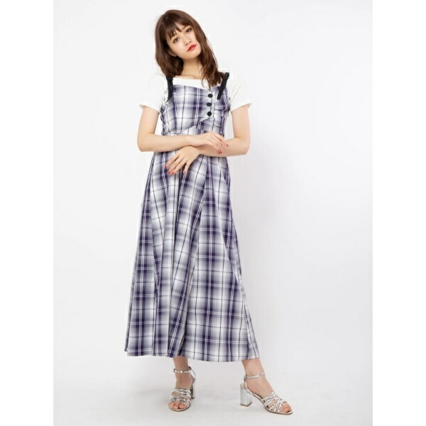 楽天市場 チェックワンピース インナーセット セシルマクビー Cecil Mcbee 丸井 マルイ 楽天市場店