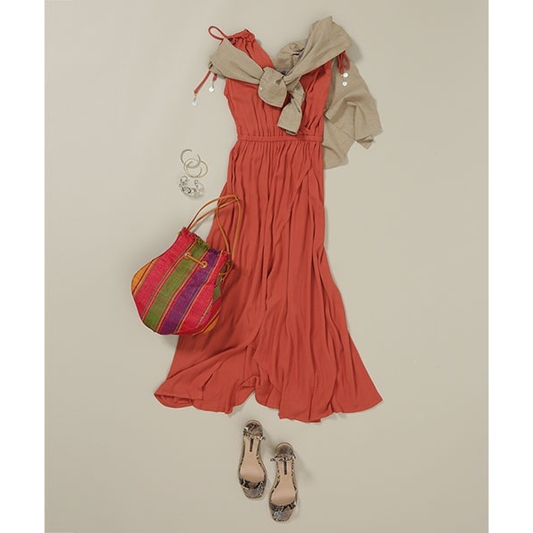 楽天市場 Nano Universe Hinano Yoshikawa カシュクールロングワンピース ナノ ユニバース レディース Nano Universe 丸井 マルイ 楽天市場店