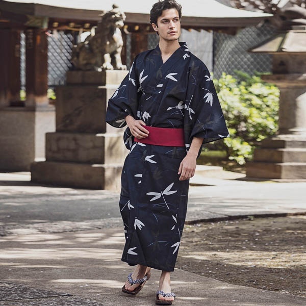 直営店 Web限定 Akm Contemporary とんぼ柄 浴衣 角帯set エイケイエム コンテンポラリー Napierprison Com