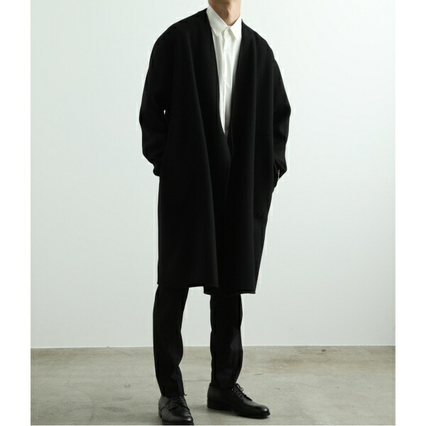 楽天市場 ダブルフェイス ノーカラーコート アダム エ ロペ メンズ Adam Et Rope 丸井 マルイ 楽天市場店