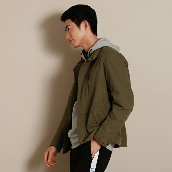 メモリーピケスタンドカラーブルゾン メンズメルローズ Mens Melrose 丸井 マルイ 店 Sale メモリーピケスタンドカラーブルゾン