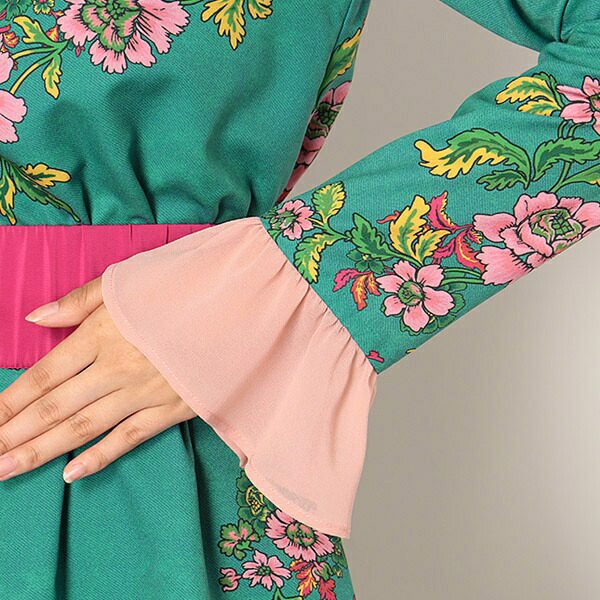 55 以上節約 ランダムフラワーロング ワンピース マリークヮント Mary Quant Seal限定商品 Greenzonwheelz Com